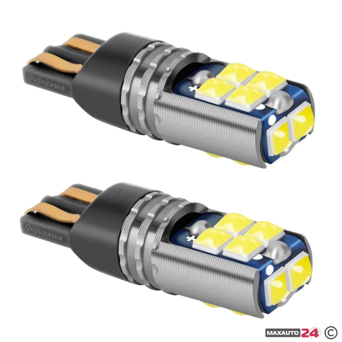 Диодни крушки 3032  10SMD - 12/24V 2бр/к-т