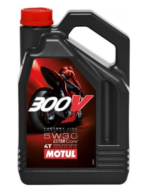 MOTUL 300V 4T FACTORY LINE 5W-30 4L Moto