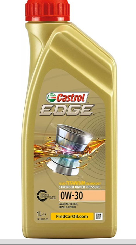 CASTROL EDGE 0W-30 1L