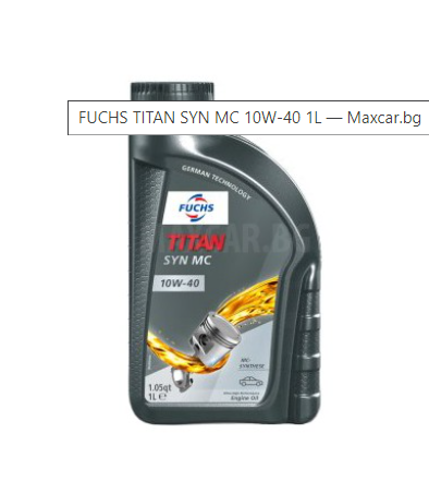 Fuchs TITAN SYN MC 10w40 1L