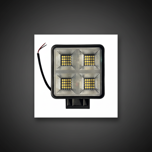 LED Работна Лампа 240W на тъмен индустриален фон